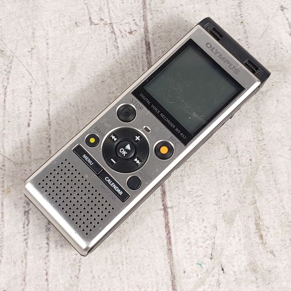 Olympus WS-852 Stereo Recorder - Digital Voice Control Multi-Function - TESTED